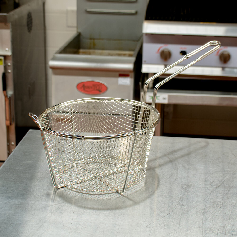 8 1/2" Round Fry Basket