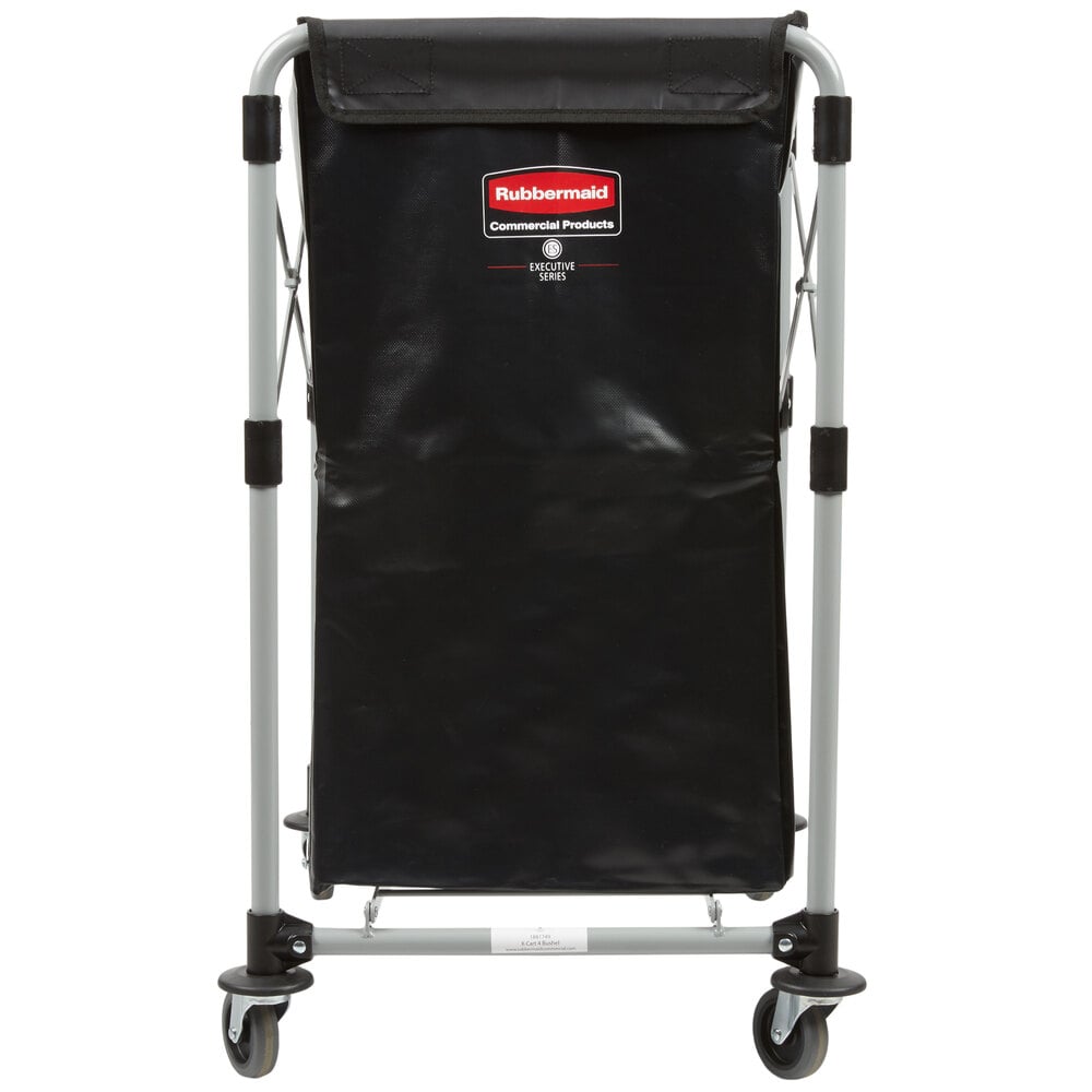 Rubbermaid Laundry Cart, 4 Bushel XFrame Collapsible Folding Cart