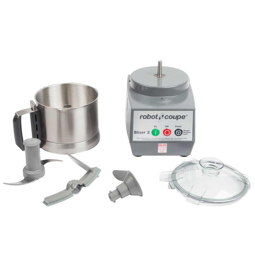 Robot Coupe Blixer 2 Food Processor with 2.5 Qt. Stainless ...