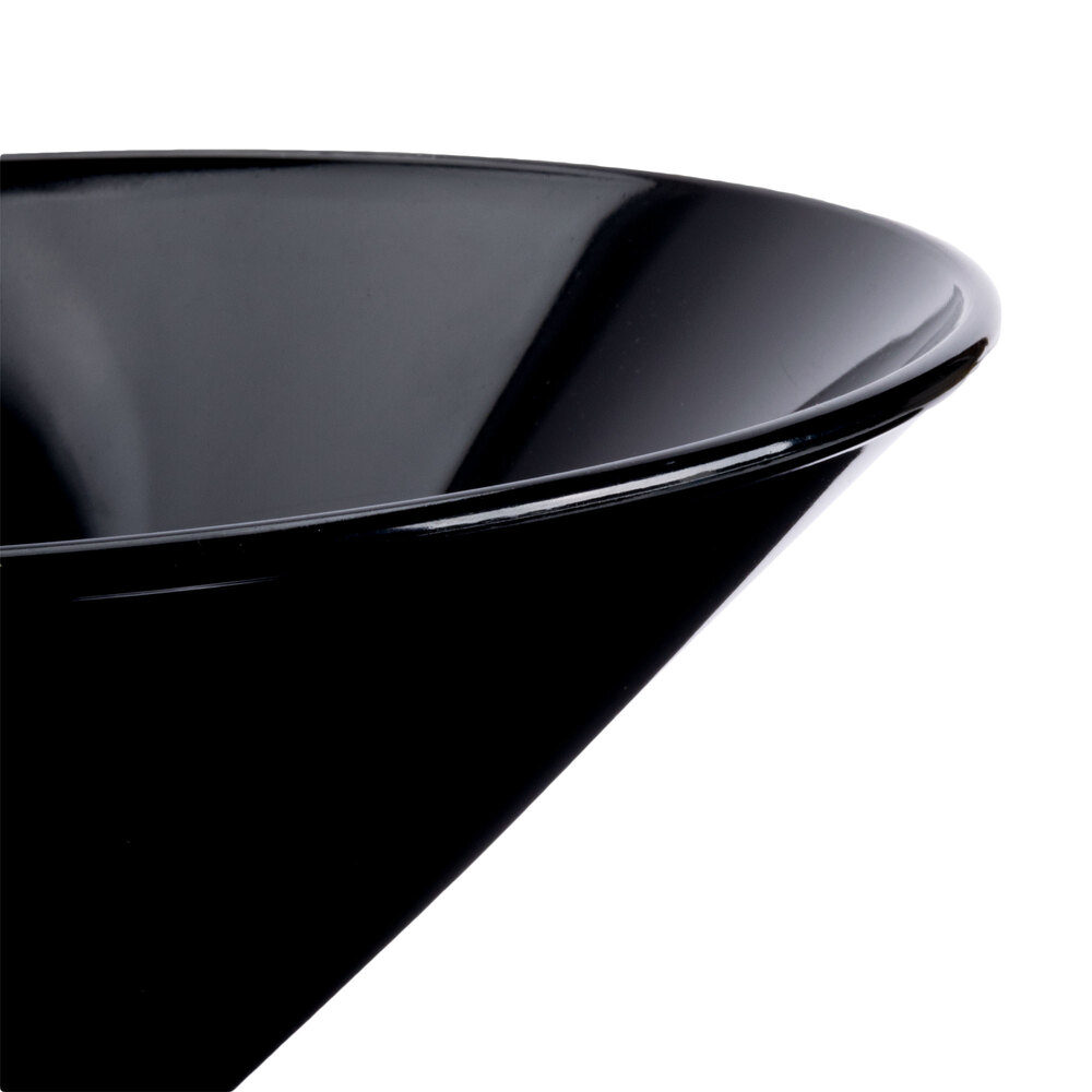 Get Sw 1419 Bk 48 Oz Black Plastic Super Martini Glass 3 Case