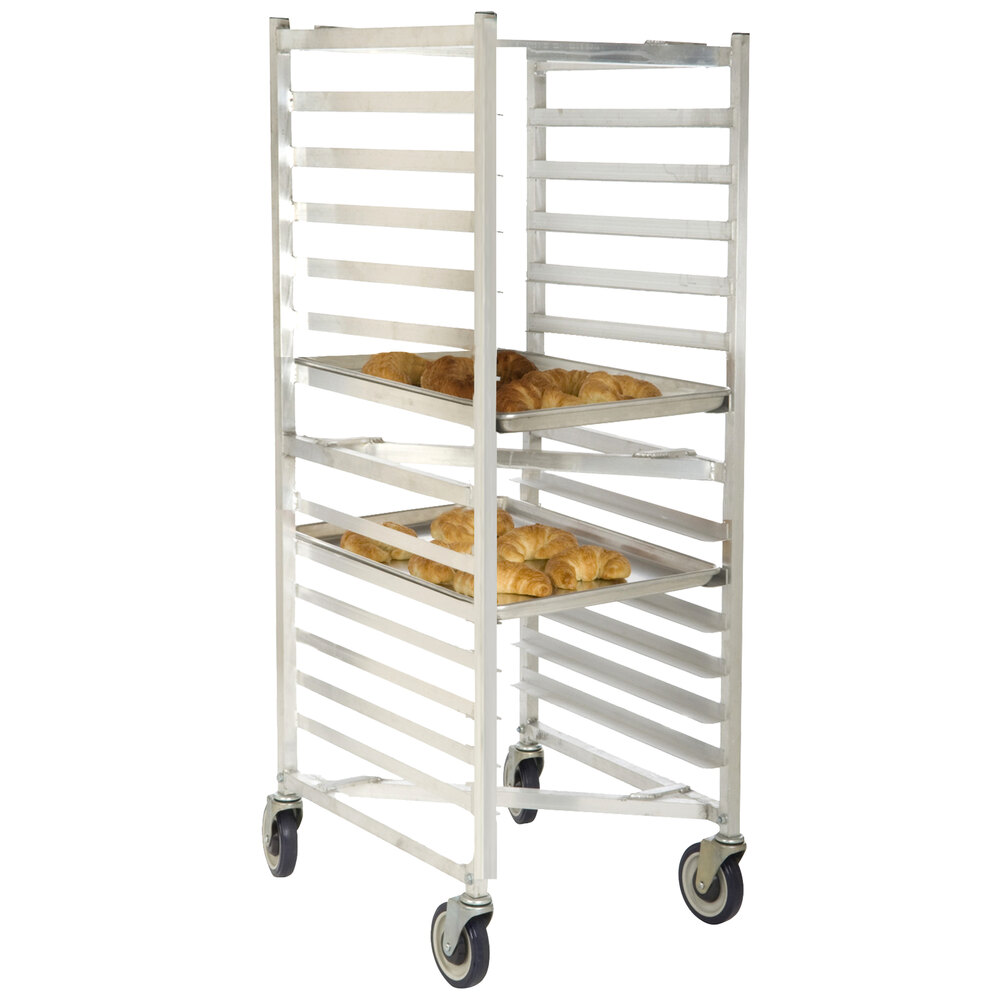 12 Pan End Load "Z" Type Nesting Bun / Sheet Pan Rack Assembled