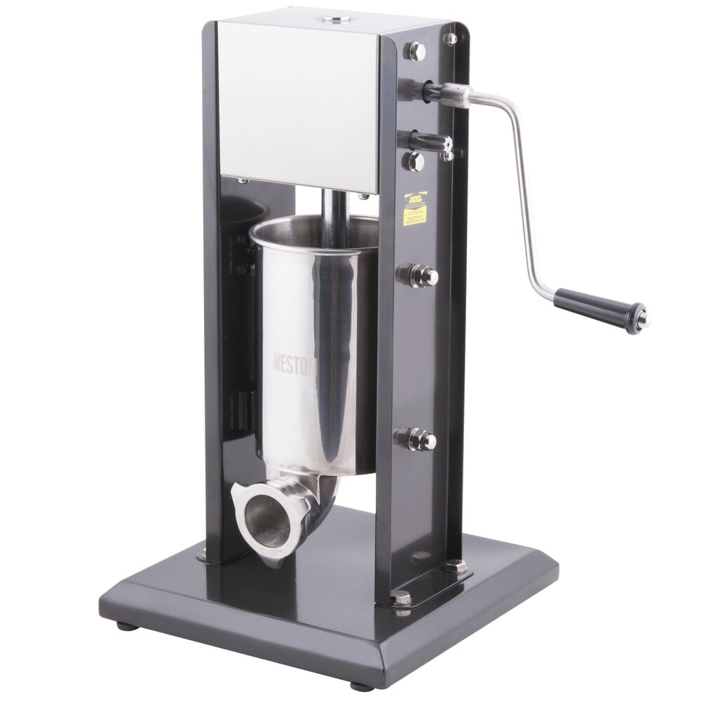Weston 860701W 7 lb. Vertical Manual Sausage Stuffer