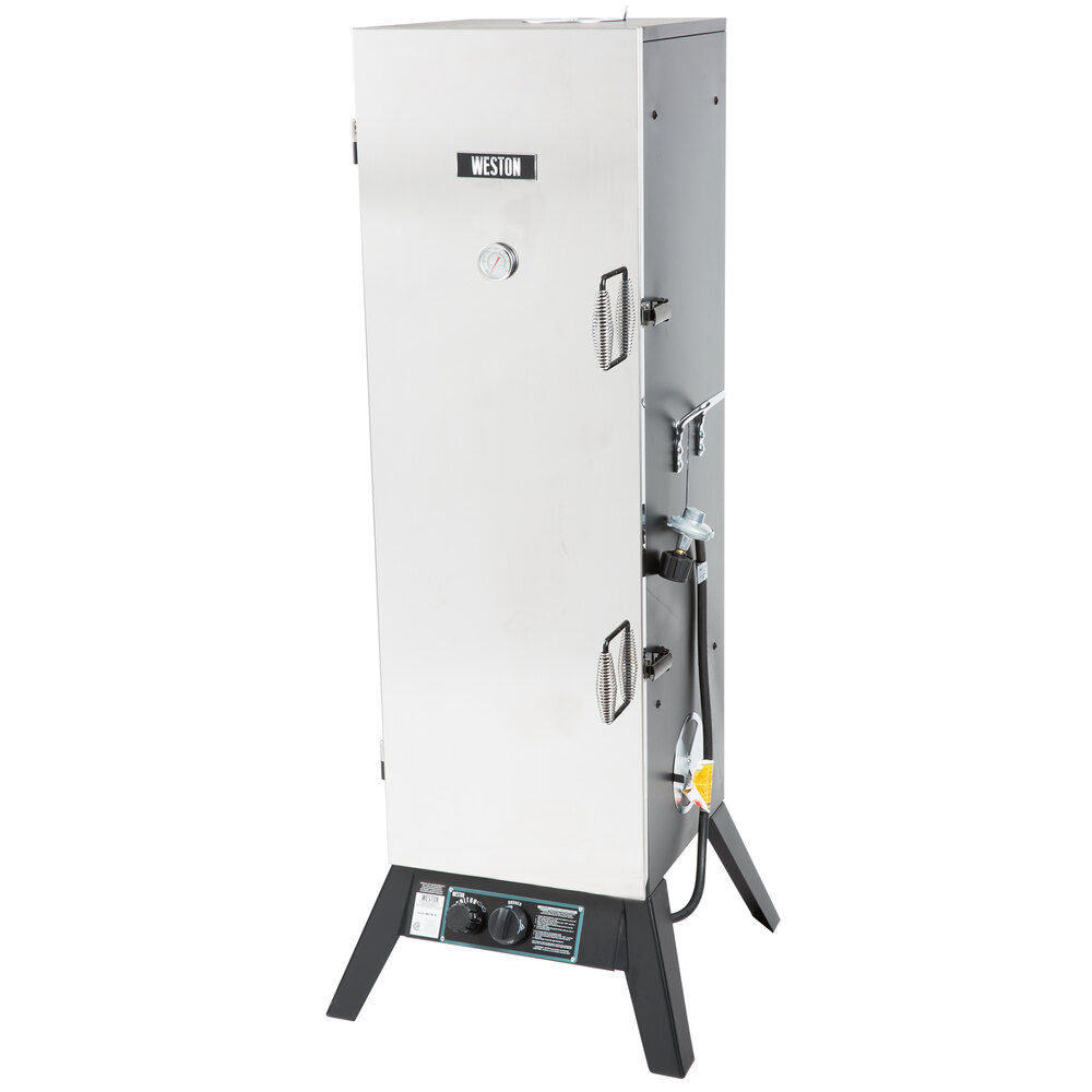 Weston 410401W 48" Outdoor Smoker 6 Rack Capacity, 9000 BTU