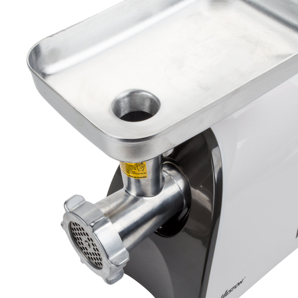 Weston 330201W 8 Electric Meat Grinder