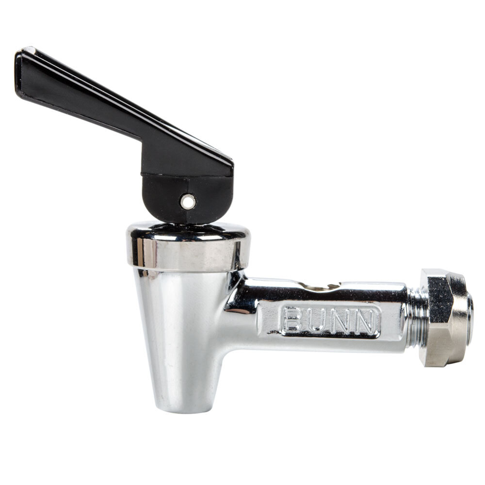 Bunn 02596.1003 Self Serve Faucet Assembly with Black Handle for 1.5GPR and 1GPR Coffee Servers