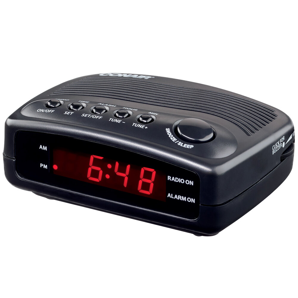 Conair WCR02 Clock Radio with Single Day Alarm
