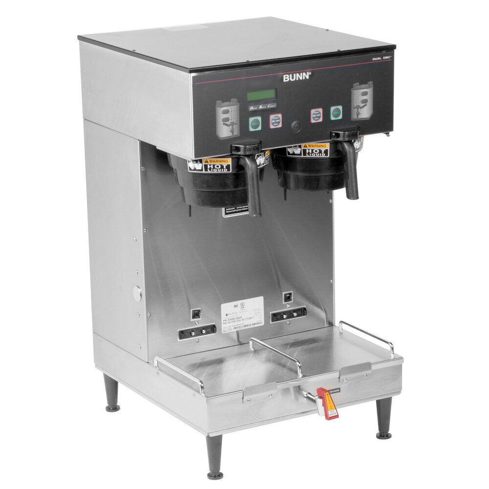 Bunn 33500.0046 BrewWISE Dual Soft Heat DBC Brewer - 120/208V-240V