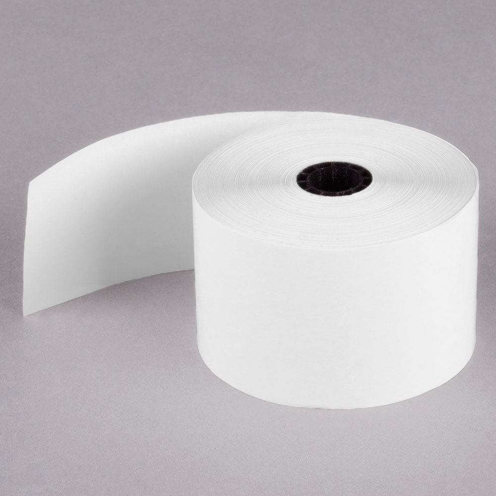 Point Plus 44 mm (1 3/4") x 230' Thermal Cash Register POS Paper Roll