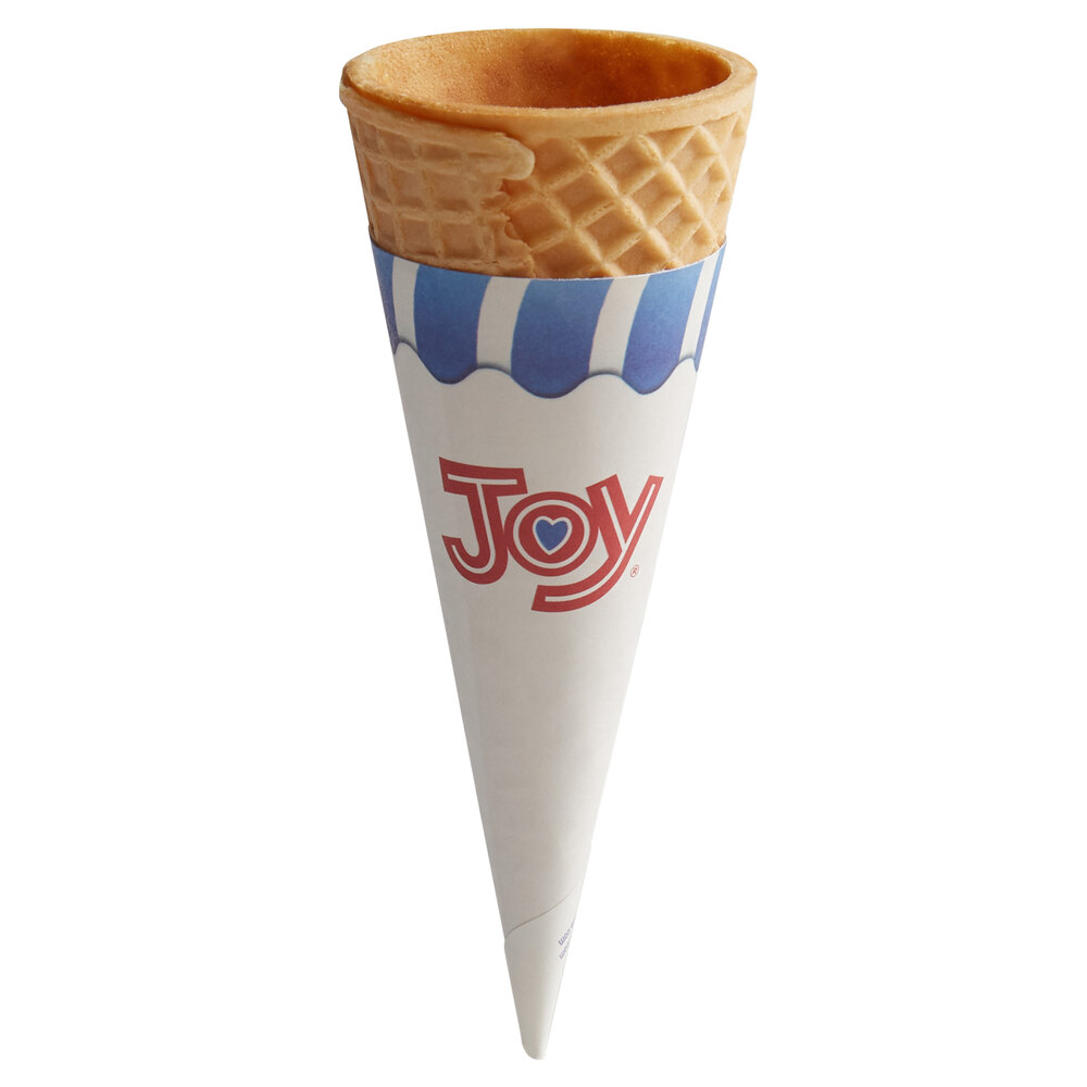 Joy 415 Jacketed Sugar Ice Cream Cone 200/Pack
