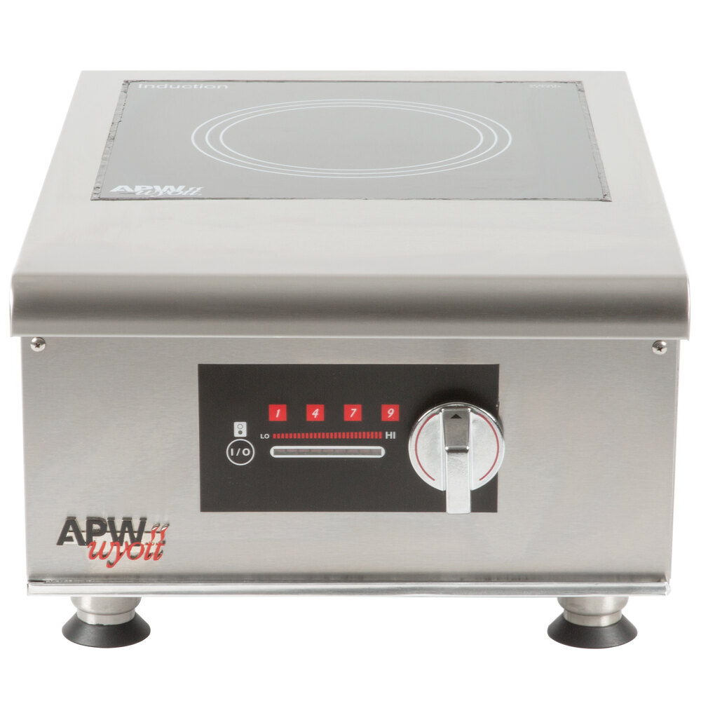 Induction Cooktops Burners Ranges Hot Plates Apw Wyott Ihp 1 Workline Single Hob Countertop Hot Plate Induction Range 3500w