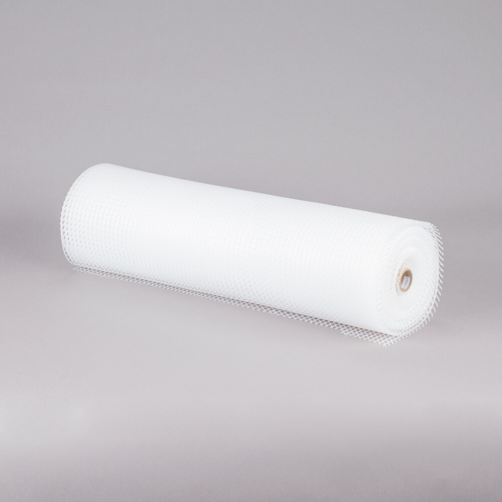 San Jamar PL0403 PolyLiner 2' x 40' Clear Shelf Liner