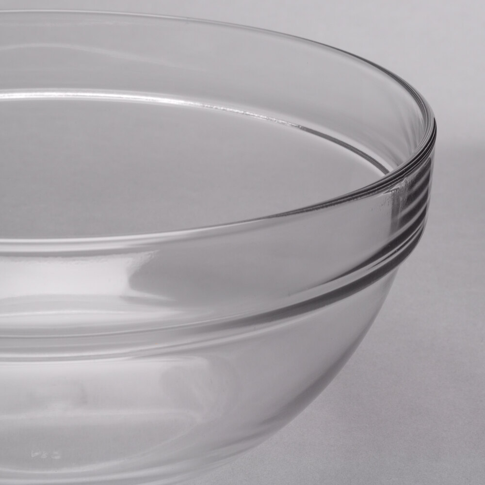 Cardinal Arcoroc G2102 64 Oz Stackable Glass Bowl 6case 9676