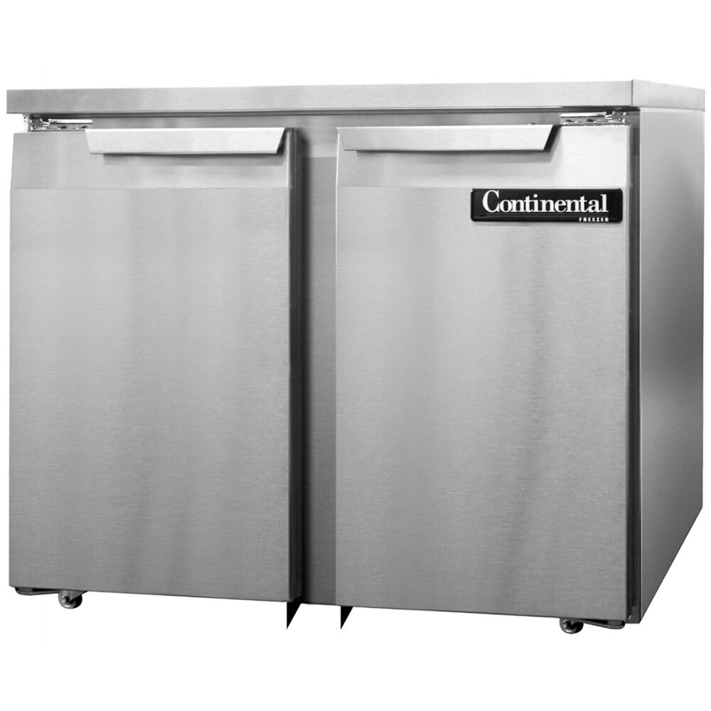 Continental Refrigerator SWF36U 36" Low Profile Undercounter Freezer