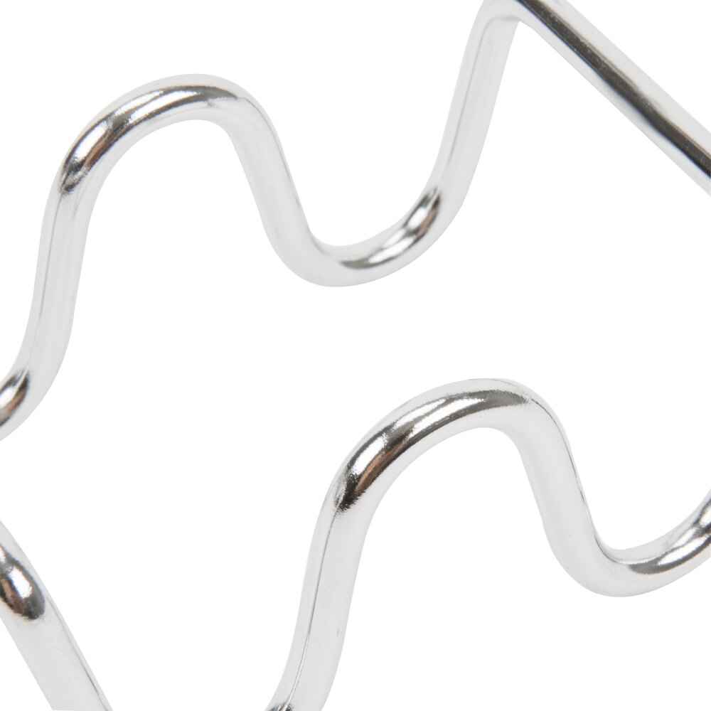 Tablecraft TRW12 Taco Taxi Stainless Steel Taco Holder with 1 or 2