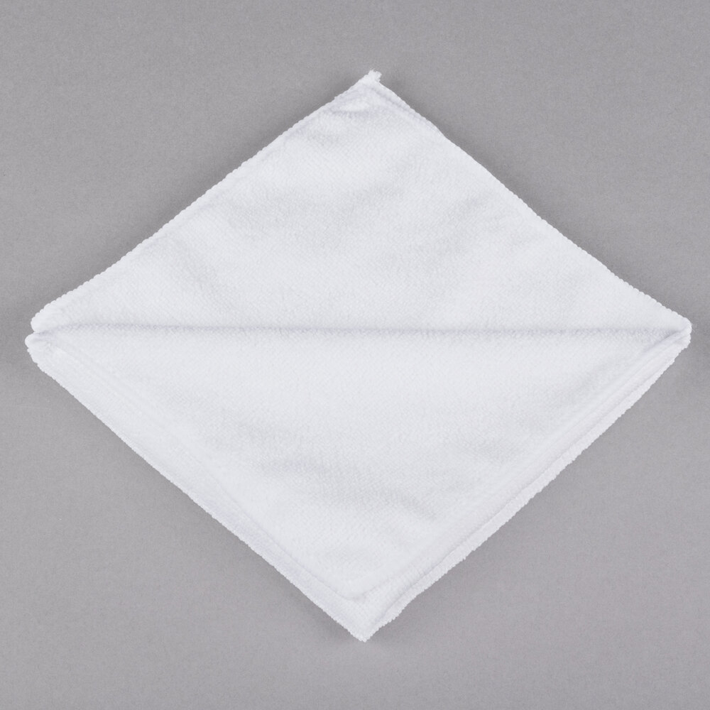 16 X 16 White Microfiber Cleaning Cloth 12 Pack 16 X 16 White Microfiber Cleaning Cloth 12 Pack