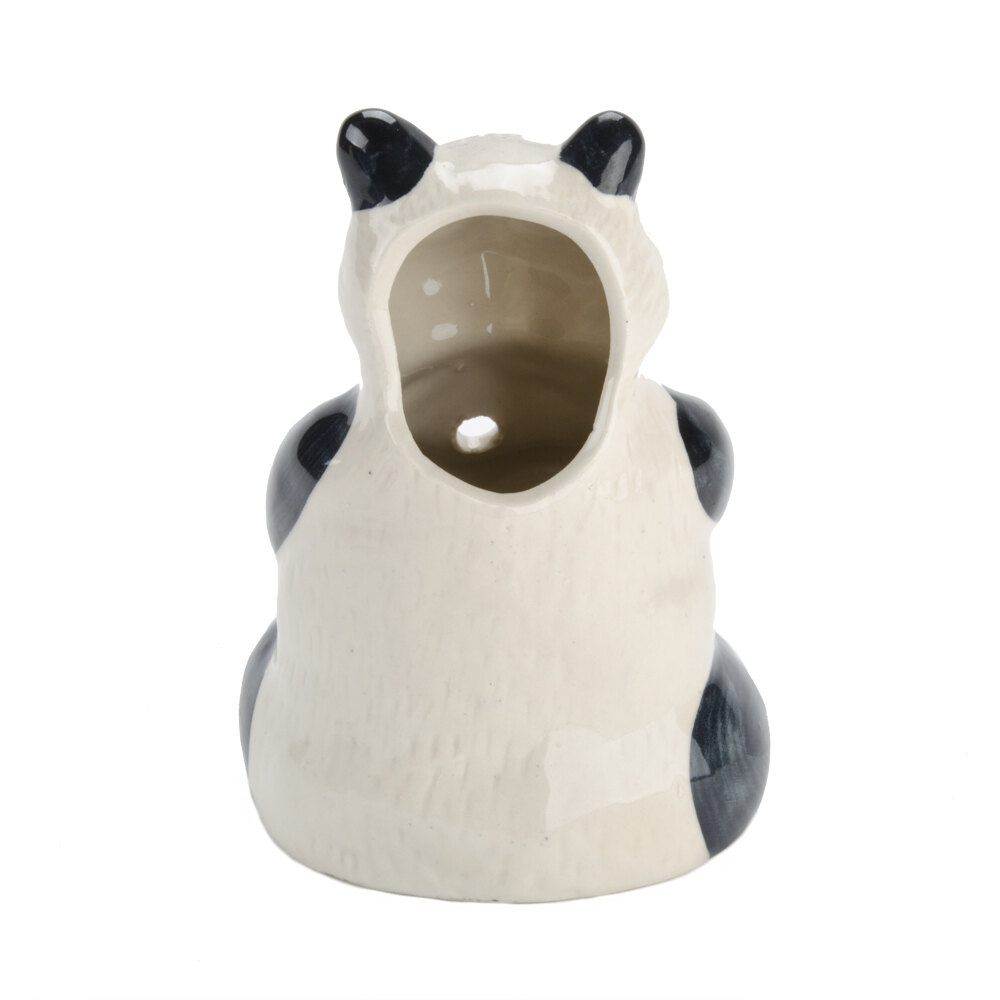 Town 51092 7.5 Oz. Panda Ceramic Cup - 12 Case