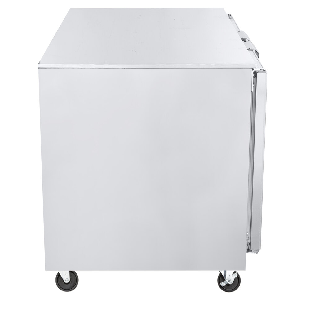 BeverageAir UCRF48A1SAB 48" Dual Temp Undercounter Refrigerator