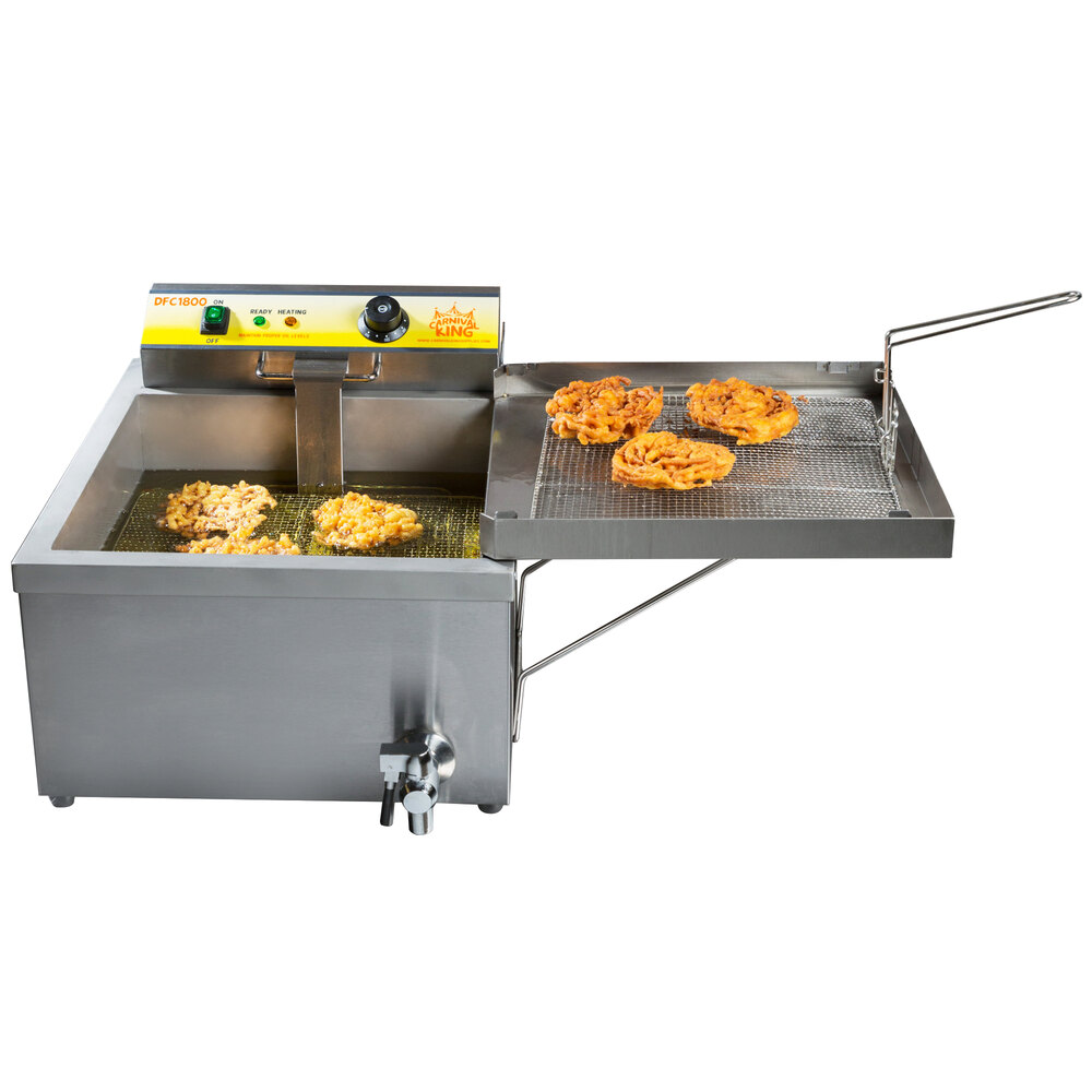 Carnival King DFC1800 25 lb. Funnel Cake / Donut Fryer 120V