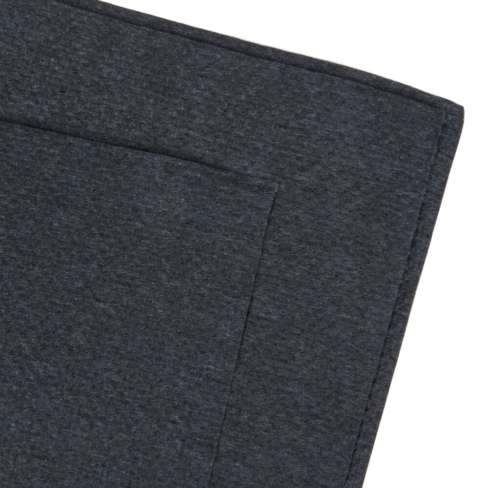 Hoffmaster FashnPoint Black Linen-Feel Dinner Napkin, 1/4 Fold, 15 1/2 ...