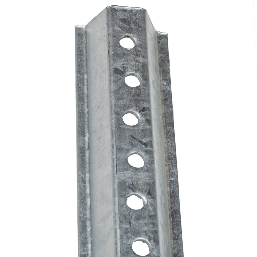 8' Galvanized Steel U Channel Sign Post POST8G