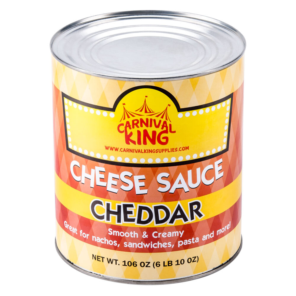 Carnival King 10 Can Cheddar Cheese Sauce 6/Case