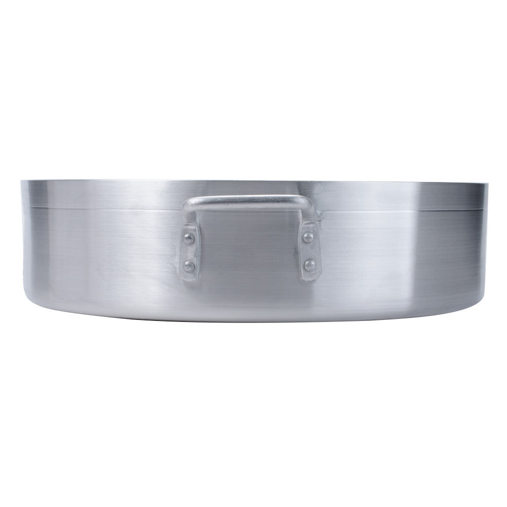 Choice 18 Qt. Standad Weight Aluminum Bazie With Cove