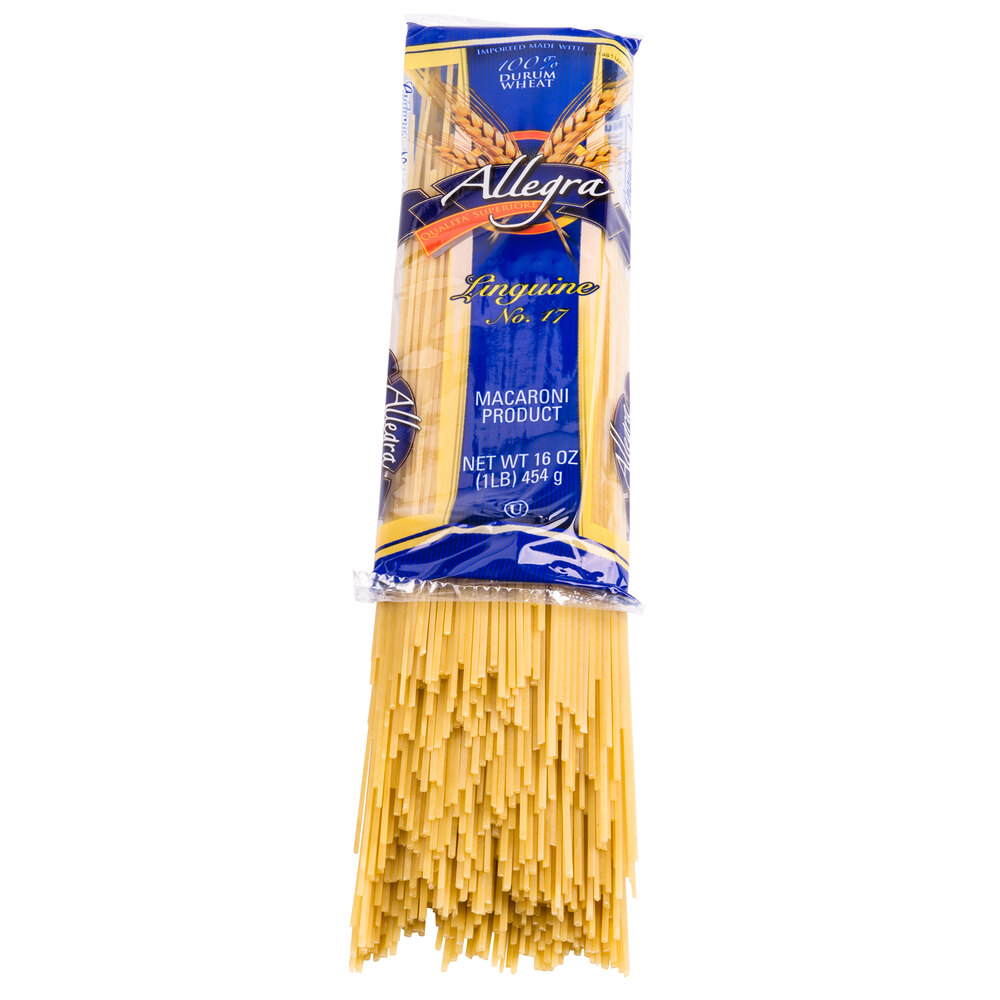 Bulk Linguine Pasta Noodles 1 Lb Bag 20case