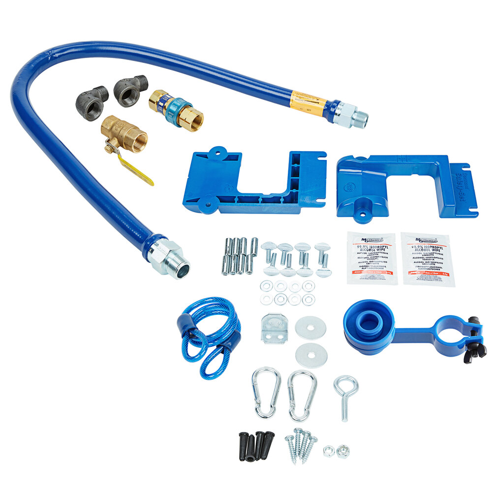 Dormont 1675KIT48PS Deluxe SnapFast® 48" Gas Connector Kit with Safety