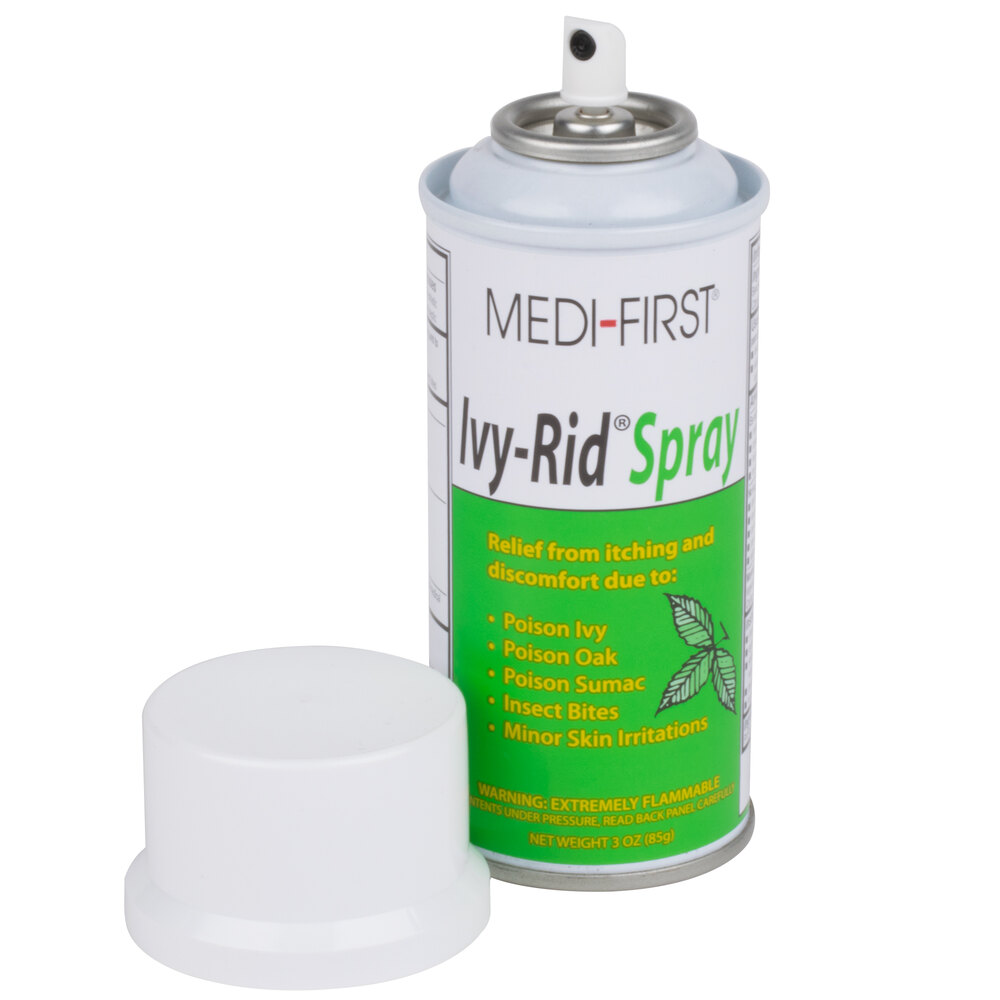 Medique 48717 MediFirst IvyRid 3 oz. Poison Ivy Aerosol Spray