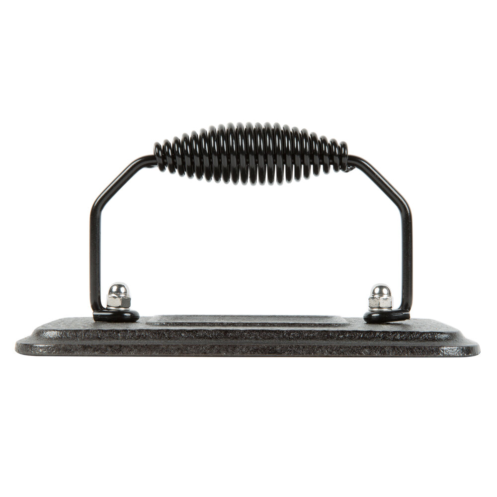 Lodge LGPR3 7 1/2" PreSeasoned Cast Iron Grill Press