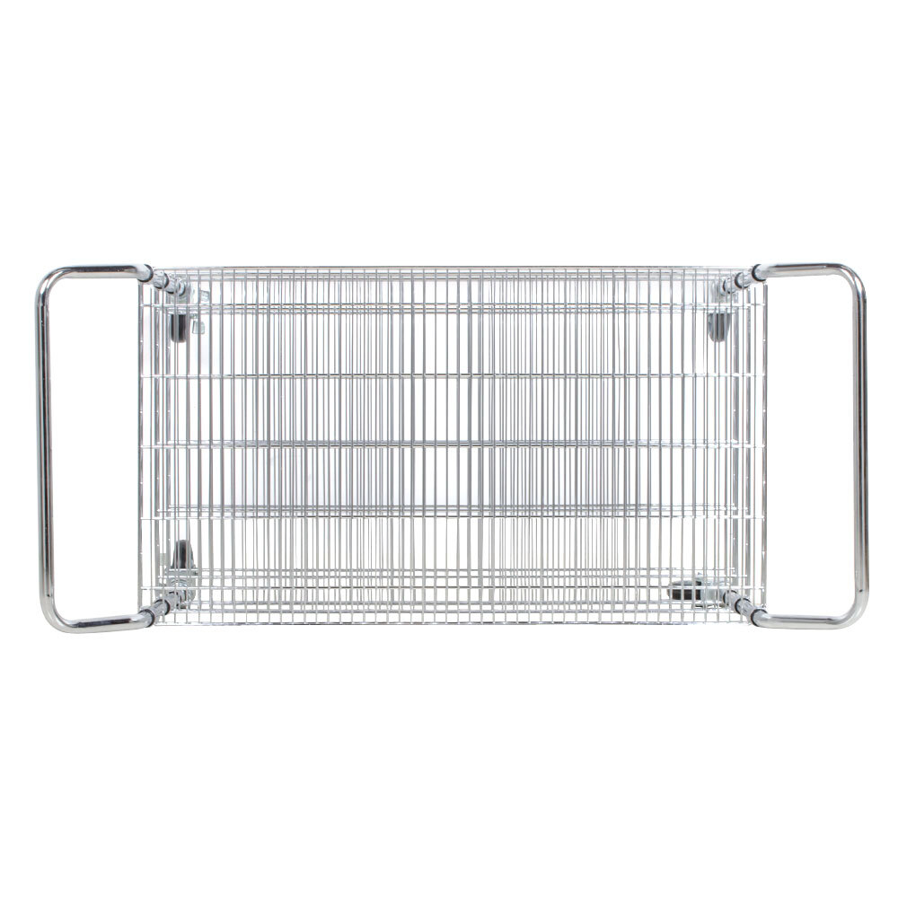 Regency 24" x 36" Three Shelf Chrome Heavy Duty Utility Cart