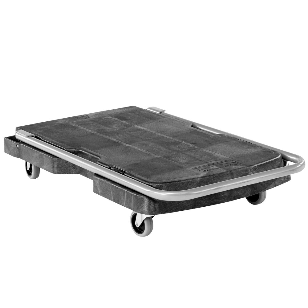 Rubbermaid FG440000BLA 30 1/2" x 20 1/2" Single Handle Utility Platform