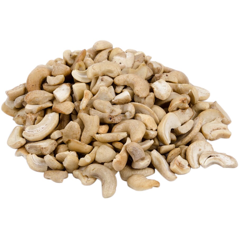 Large Cashew Pieces, Raw - 25 lbs.