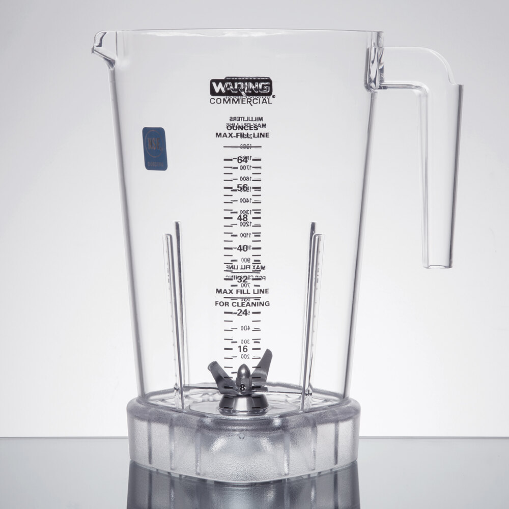 Waring 503398 64 oz. Blender Jar with Blending Assembly for Blenders