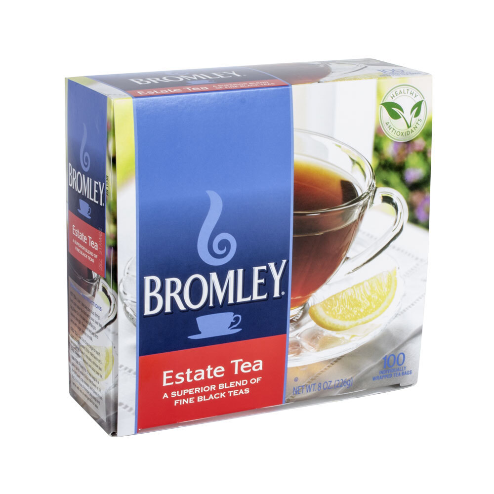 Bromley Estate Regular Hot Tea Bags 100/Box
