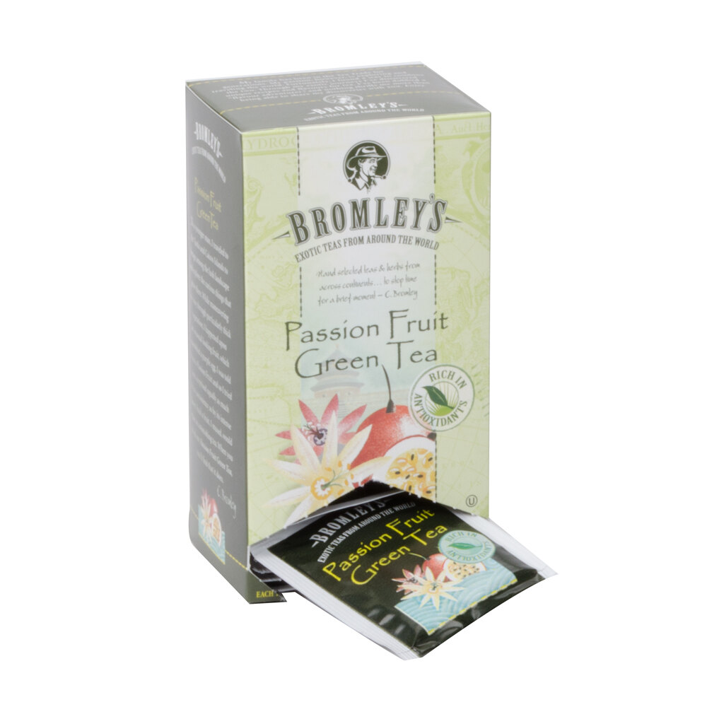 Bromley Exotic Passion Fruit Green Tea 24/Box