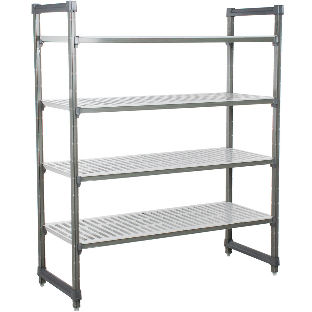 Cambro ESU244872V4580 Camshelving Elements Vented 4-Shelf Stationary ...