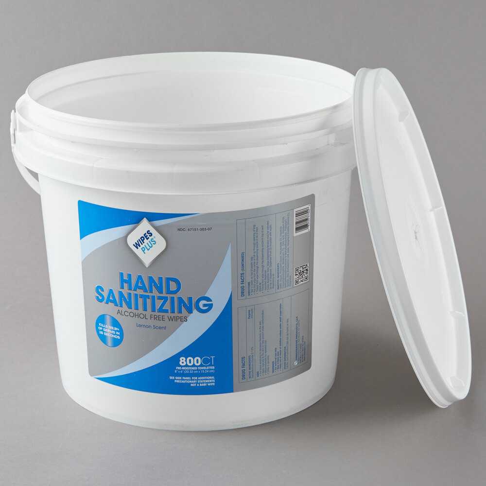 WipesPlus Empty Bucket for Hand Sanitizing Wipes