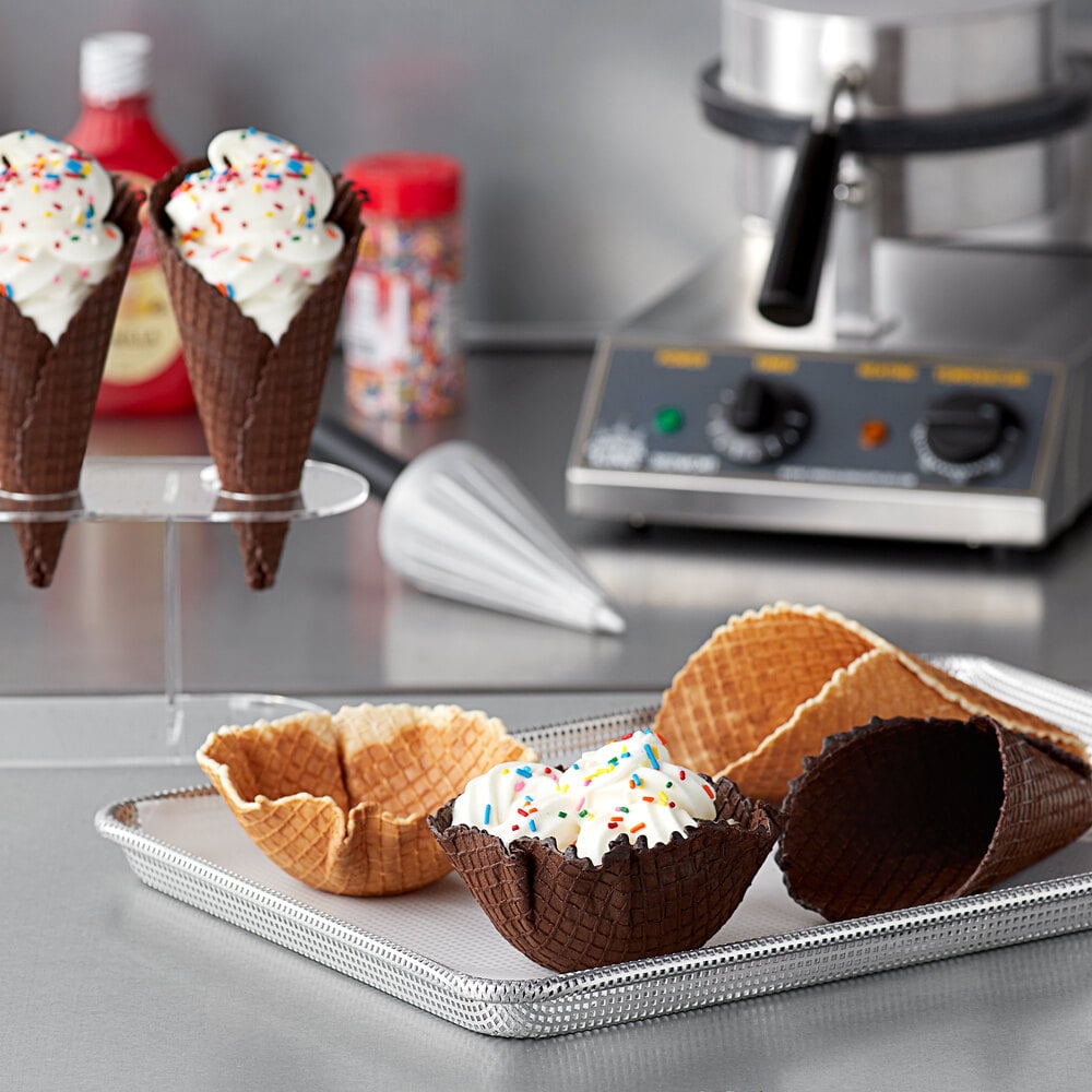 Carnival King Chocolate Waffle Cone Mix 5 lb. Bag