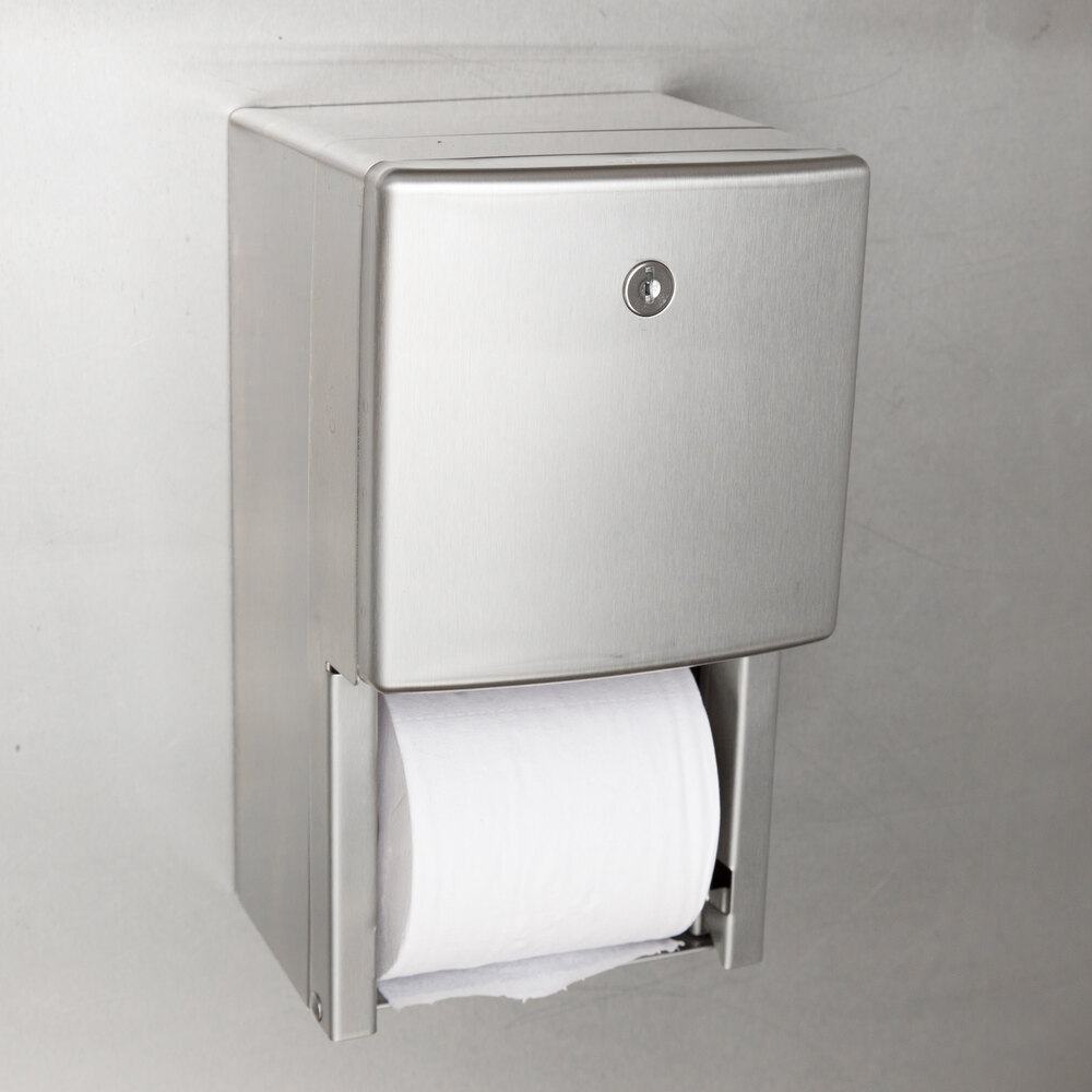 Bobrick B-4288 ConturaSeries Surface-Mounted Multi Roll Toilet Tissue ...