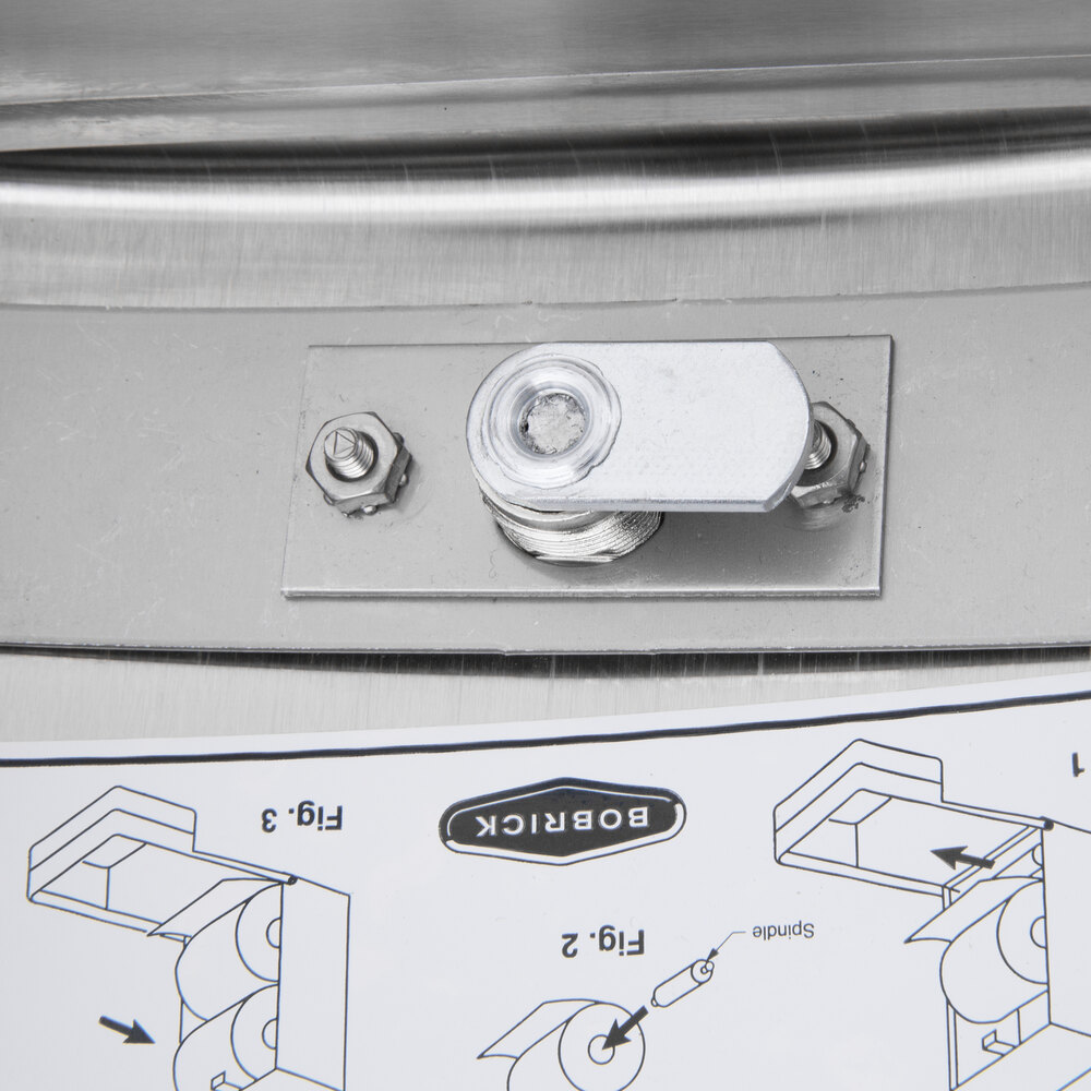 Bobrick B4288 ConturaSeries SurfaceMounted Multi Roll Toilet Tissue