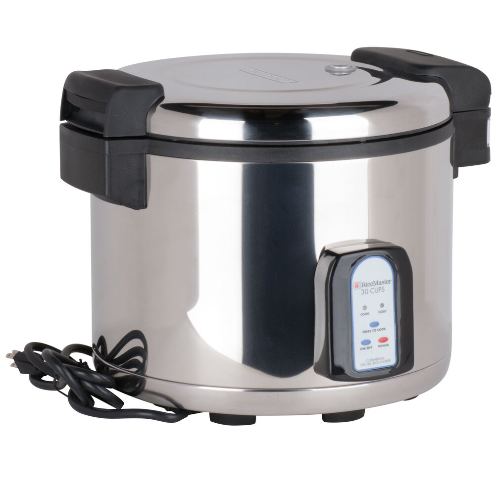 Town 57131 60 Cup (30 Cup Raw) Stainless Steel Electronic Rice Cooker