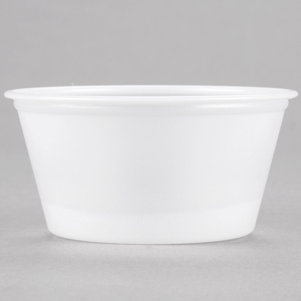 Dart Solo P200N 2 oz. Translucent Polystyrene Souffle / Portion Cup ...