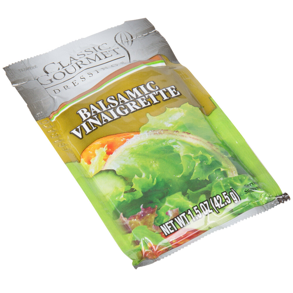 Classic Gourmet Balsamic Vinaigrette Dressing 1.5 oz. Portion Packet