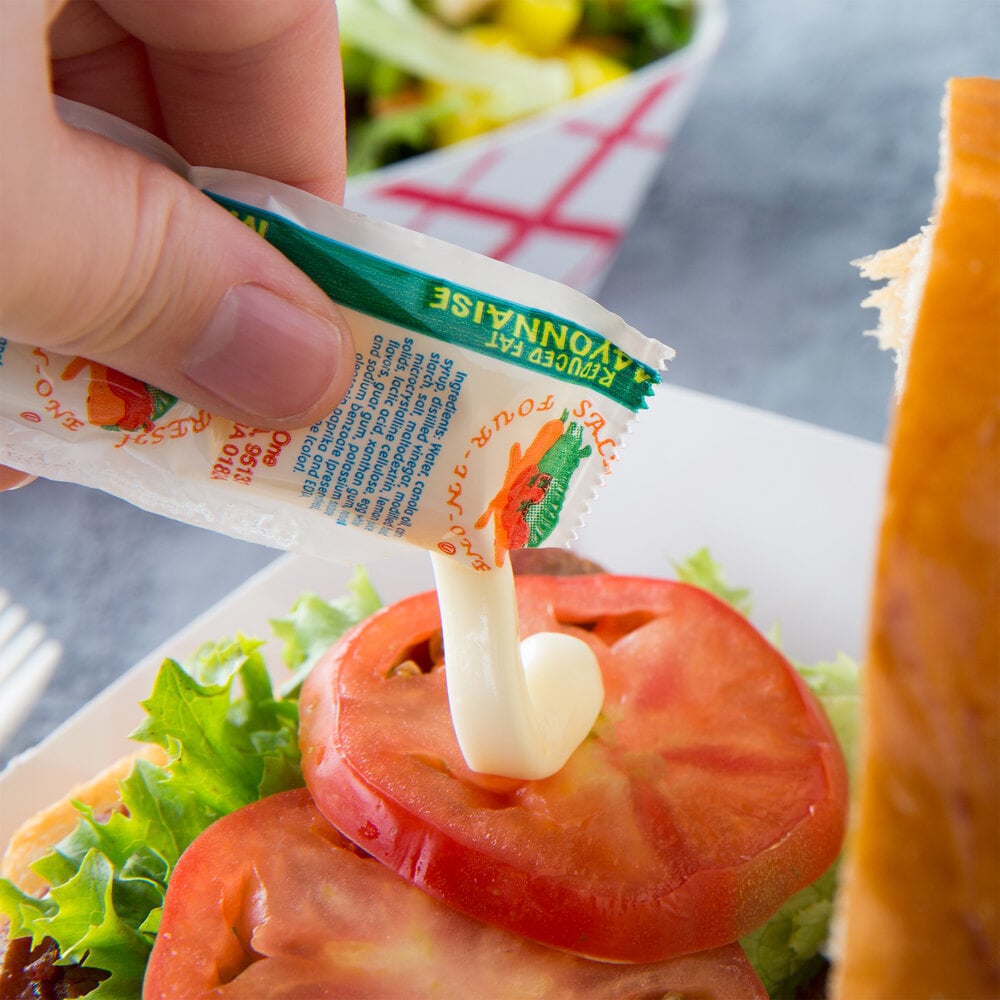 Mayonnaise Low Calorie 12 Gram Portion Packets 200/Case