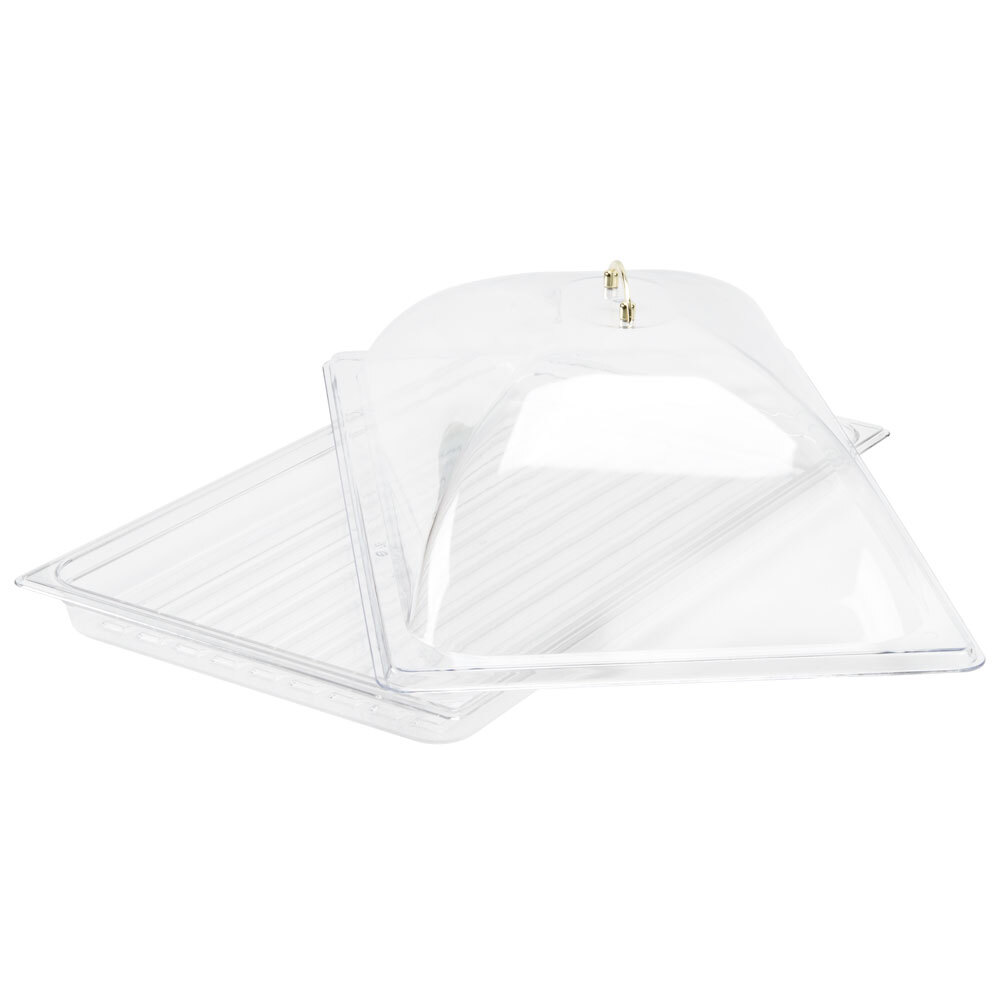 Sample and Display Tray Kit with Clear Polycarbonate Tray and Dome Cover