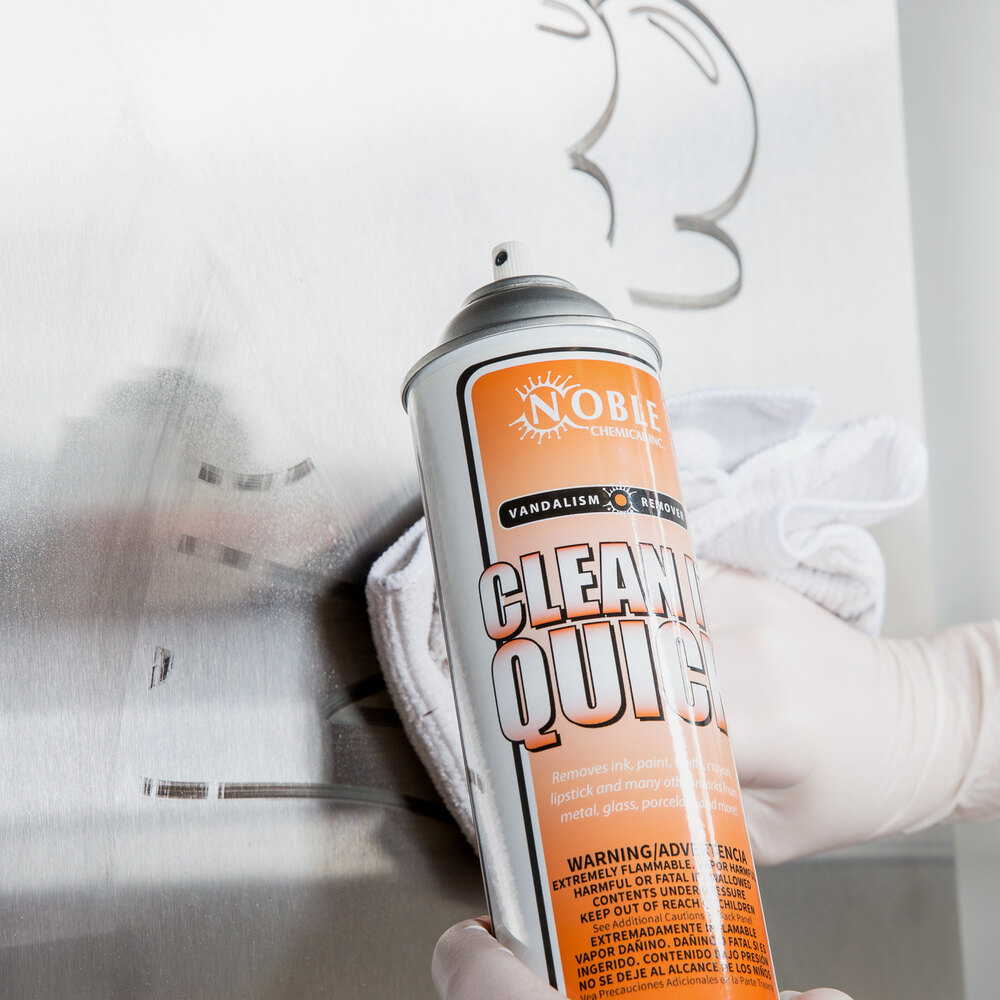 Noble Chemical CleanItQuick Vandalism Mark Remover Aerosol 15 oz.