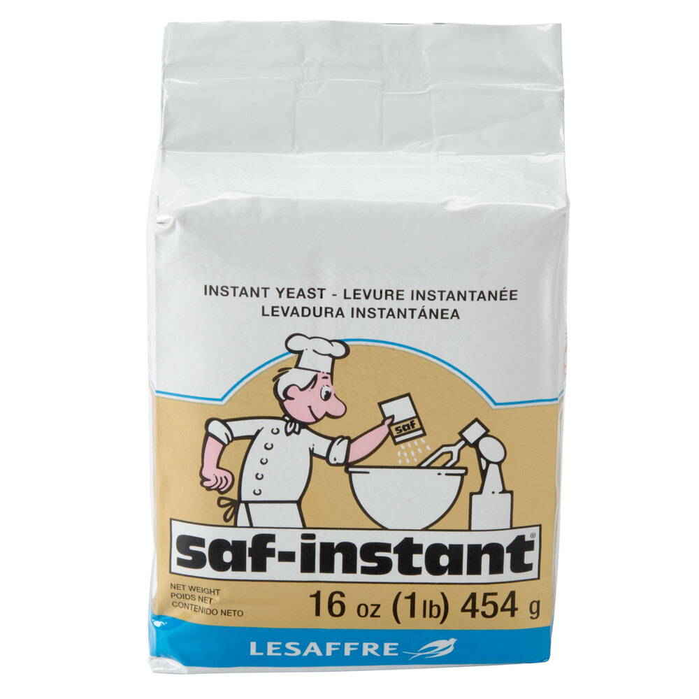 Lesaffre Saf Instant Yeast 1 Lb Vacuum Pack 20case 0689