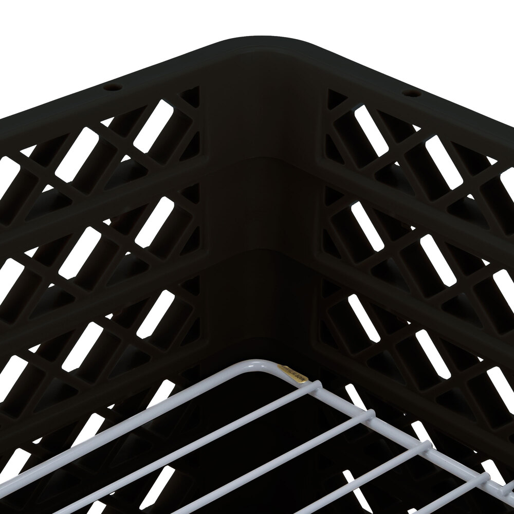 Vollrath PM20116 Traex® Plate Crate Black 20 Compartment Plate Rack