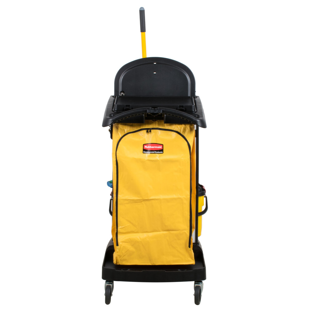 Rubbermaid 1784284 HYGEN Microfiber Janitorial Kit with Charging Bucket